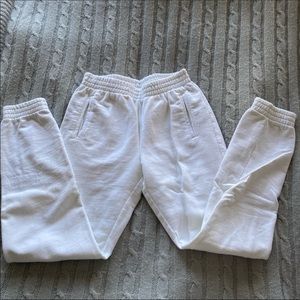 BrandyMelville white sweatpants